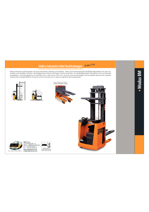 Gerbeurs à conducteur porté assis OMG Modus-BM