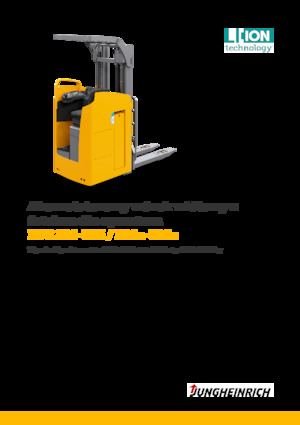 Gerbeurs à conducteur porté assis Jungheinrich ESC 214