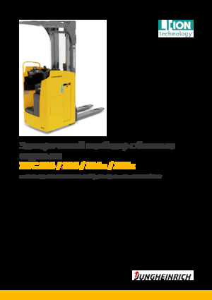 Gerbeurs à conducteur porté assis Jungheinrich ESC 214