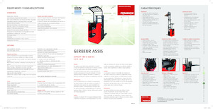 Gerbeurs à conducteur porté assis Linde L16R 