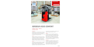 Gerbeurs à conducteur porté assis Linde L16RW