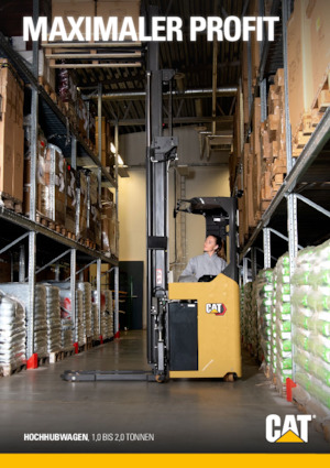 Gerbeurs à conducteur porté assis Caterpillar NSS20N2S