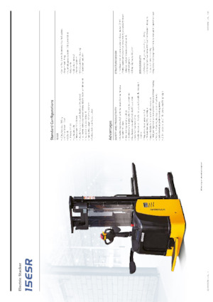 Gerbeurs à conducteur porté debout Hyundai 15 ESR