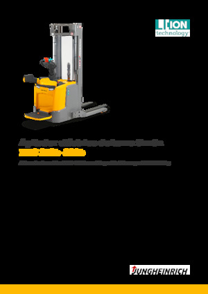 Gerbeurs à conducteur porté debout Jungheinrich ERC 212b