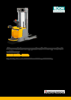 Gerbeurs à conducteur porté debout Jungheinrich ERC 212b