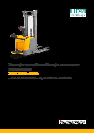 Gerbeurs à conducteur porté debout Jungheinrich ERC 212b