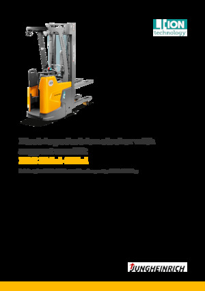 Gerbeurs à conducteur porté debout Jungheinrich ERC 214zi