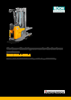 Gerbeurs à conducteur porté debout Jungheinrich ERC 214zi