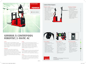 Gerbeurs à conducteur porté debout Linde L-MATIC AC
