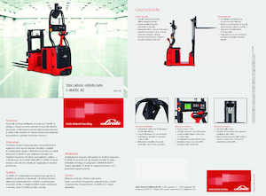 Gerbeurs à conducteur porté debout Linde L-MATIC AC
