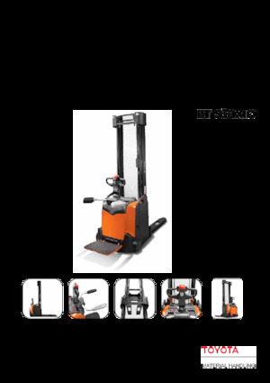 Gerbeurs à conducteur porté debout Toyota SPE120