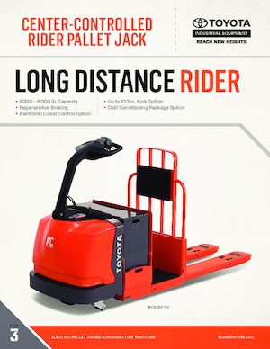 Transpalettes à conducteur porté assis Toyota 8HBC30