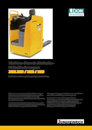 Transpalettes à conducteur porté assis Jungheinrich ESE 220