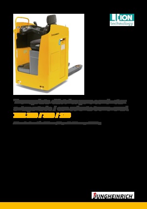 Transpalettes à conducteur porté assis Jungheinrich ESE 220