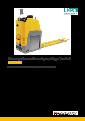 Transpalettes à conducteur porté assis Jungheinrich ESE 533