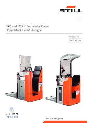 Gerbeurs à conducteur porté assis Still FXD 20 N