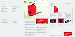 Transpalettes à conducteur porté assis Linde T33R-HP