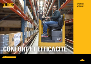 Transpalettes à conducteur porté assis Caterpillar NPS30N2