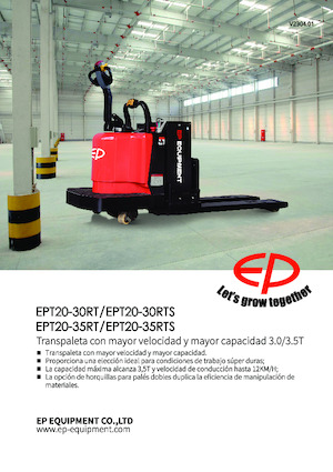 Transpalettes à conducteur debout EP EPT20-35RT