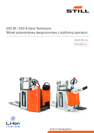 Gerbeurs à conducteur accompagnant Still EXD-SF 20