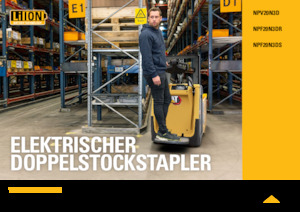 Transpalettes à conducteur debout Caterpillar NPF20N3DS