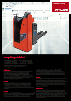 Transpalettes à conducteur debout Linde T25SR 
