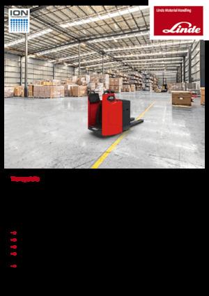 Transpalettes à conducteur debout Linde T20FP