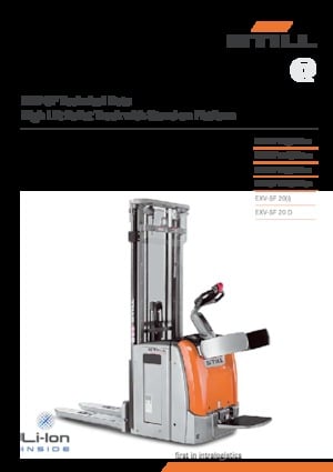 Gerbeurs à conducteur accompagnant Still EXV-SF 20