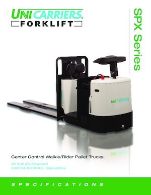 Préparateurs de commandes UniCarriers SPX60B