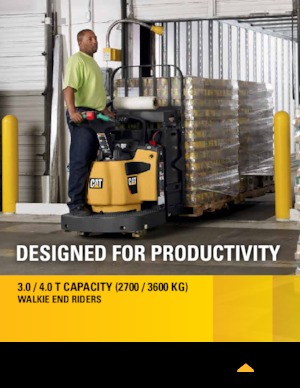 Transpalettes à conducteur debout Caterpillar WR30