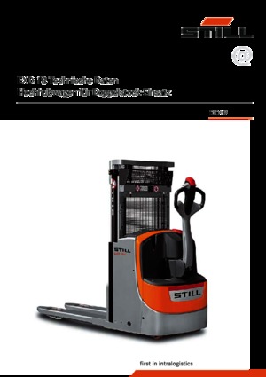 Gerbeurs à conducteur accompagnant Still EXD 18 L