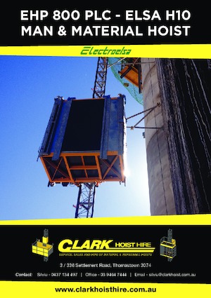 Ascenseurs industriels Electroelsa ELSA H10