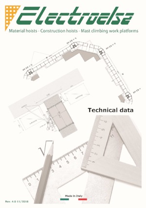 Ascenseurs industriels Electroelsa ELSA H20 PLC