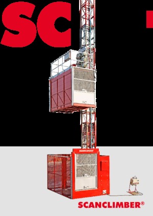 Ascenseurs industriels Scanclimber Wega SC2032-65H