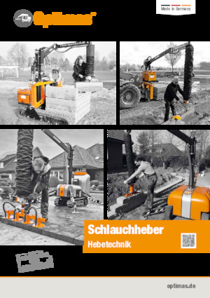 Machines de pose de pavés Optimas Vacu Pallet  Mobil