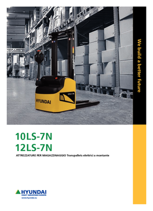 Gerbeurs à conducteur accompagnant Hyundai 12 LS 7 N