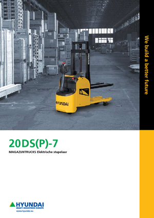 Gerbeurs à conducteur accompagnant Hyundai 20 DS 7