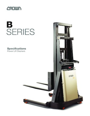 Gerbeurs à conducteur accompagnant Crown 20B