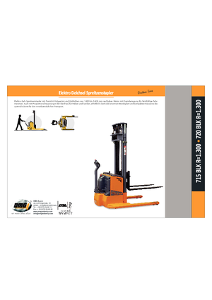 Gerbeurs à conducteur accompagnant OMG 715 BLK 1300