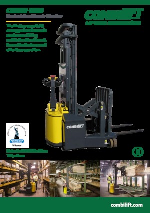 Gerbeurs à conducteur accompagnant Combi-Lift Combi WR4 2000