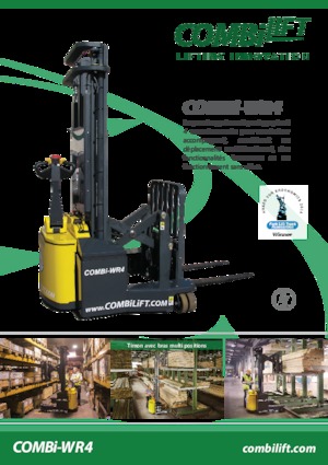 Gerbeurs à conducteur accompagnant Combi-Lift Combi WR4 2000