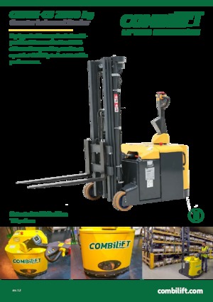 Gerbeurs à conducteur accompagnant Combi-Lift Combi CS 2000
