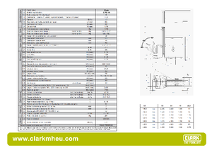 Gerbeurs à conducteur accompagnant Clark CPS 15