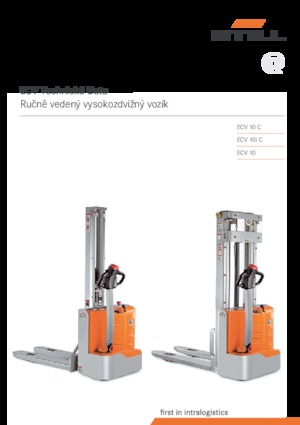 Gerbeurs à conducteur accompagnant Still ECV 10