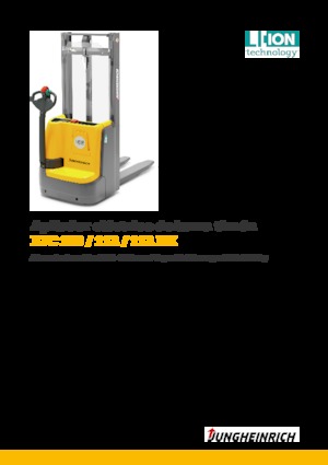 Gerbeurs à conducteur accompagnant Jungheinrich EJC 112 RK 