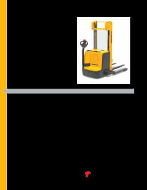 Gerbeurs à conducteur accompagnant Jungheinrich EJC B14