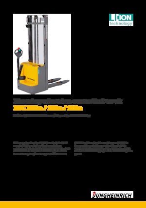 Gerbeurs à conducteur accompagnant Jungheinrich EJC 110n