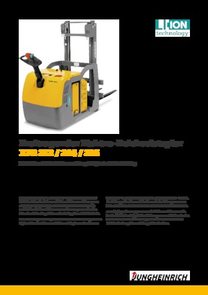 Gerbeurs à conducteur accompagnant Jungheinrich EJG 212