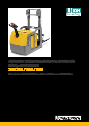 Gerbeurs à conducteur accompagnant Jungheinrich EJG 212