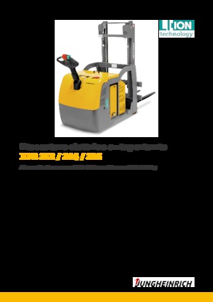 Gerbeurs à conducteur accompagnant Jungheinrich EJG 212